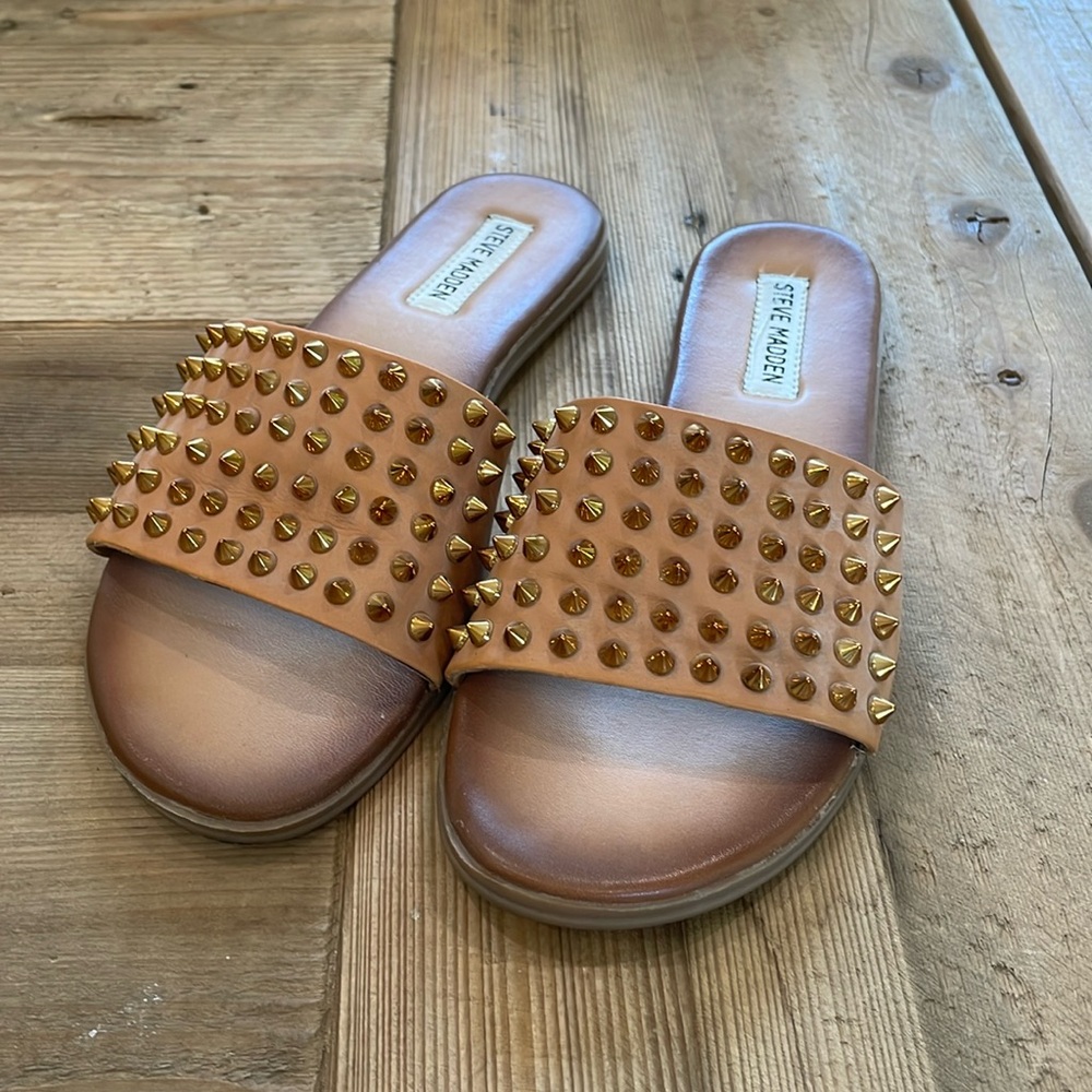 steve madden slide sandals